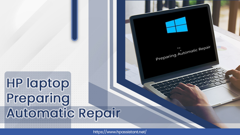HP laptop preparing automatic repair