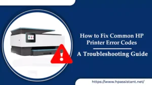 HP Printer Error Codes
